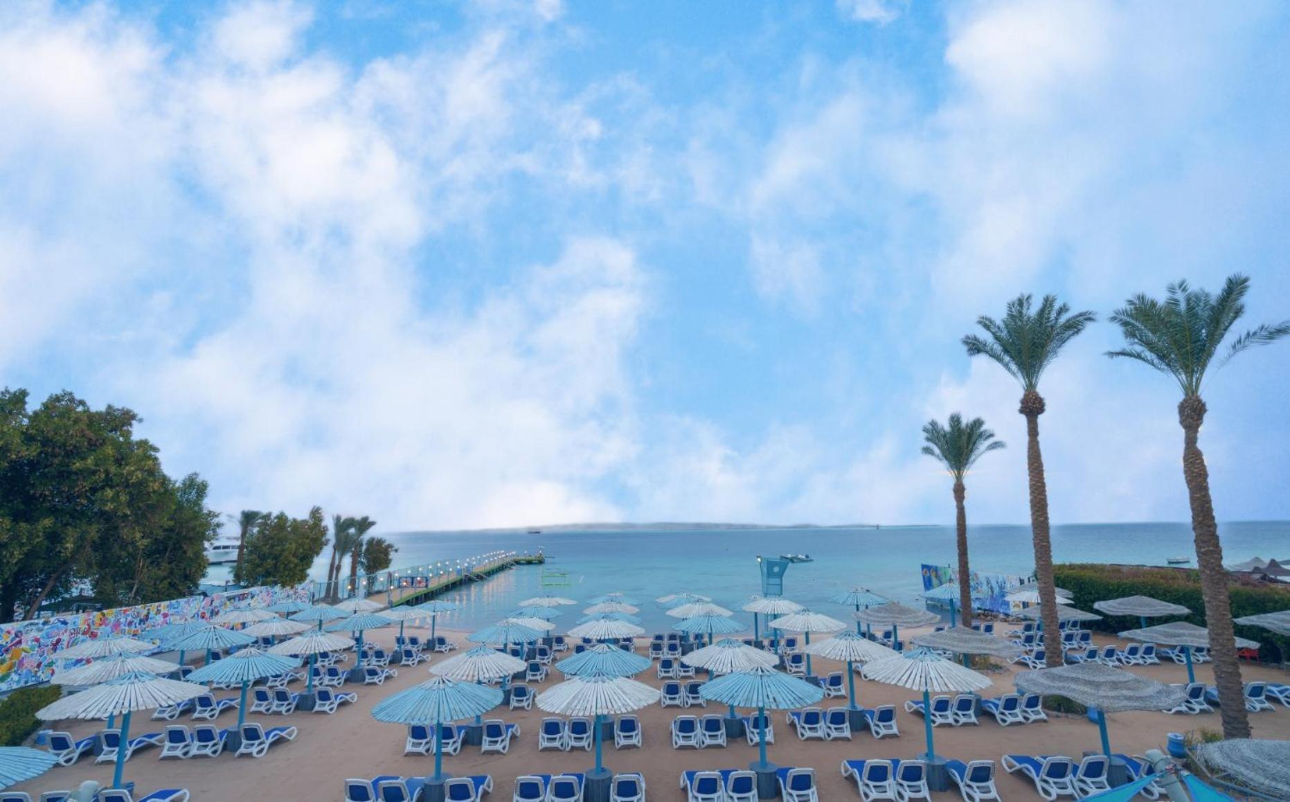 MinaMark Beach Resort Hurghada Exterior foto